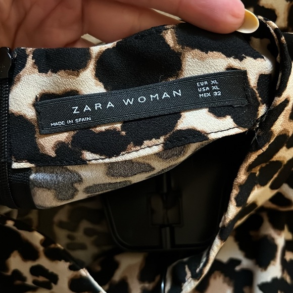 Zara Top Animal print - Picture 4 of 6